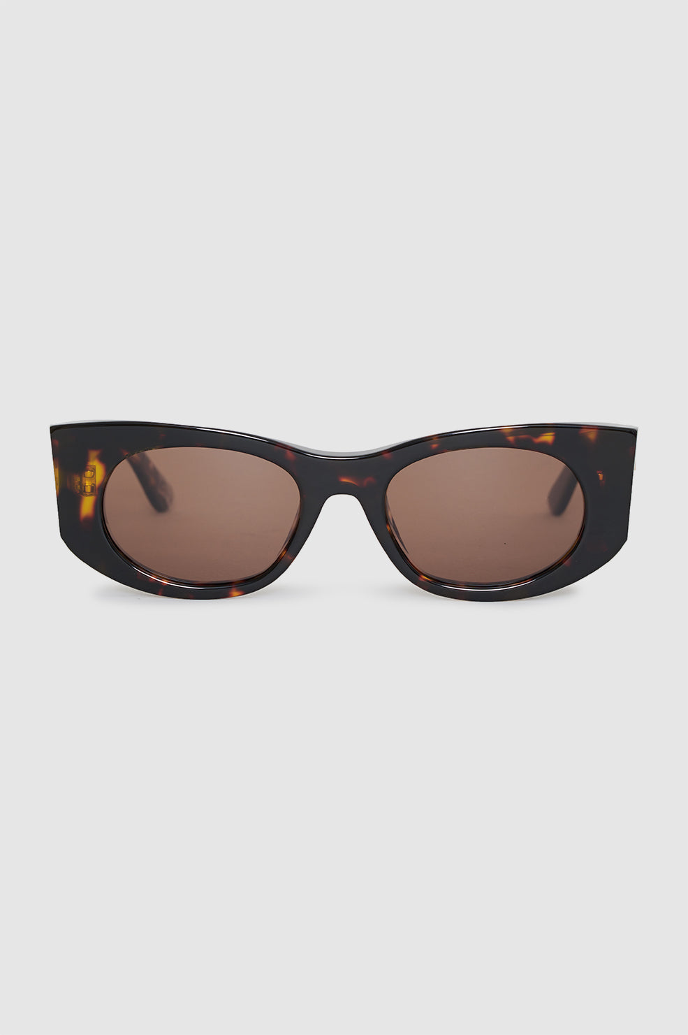 ANINE BING Madrid Sunglasses in Dark Tortoise