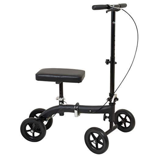 Carex Folding Knee Walker Scooter - 300 Lbs Weight Capacity